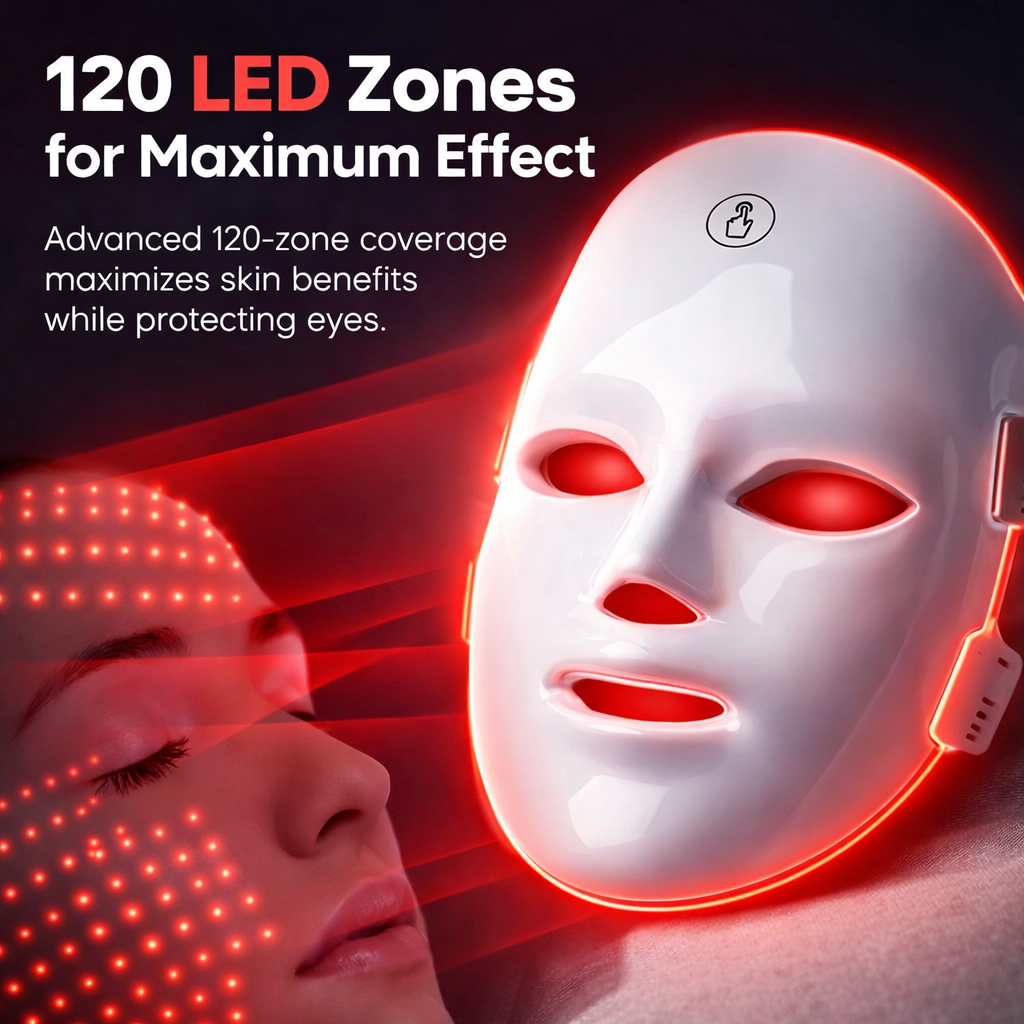 Clearova LumiMask Pro – Professional 7-Color LED Therapy
