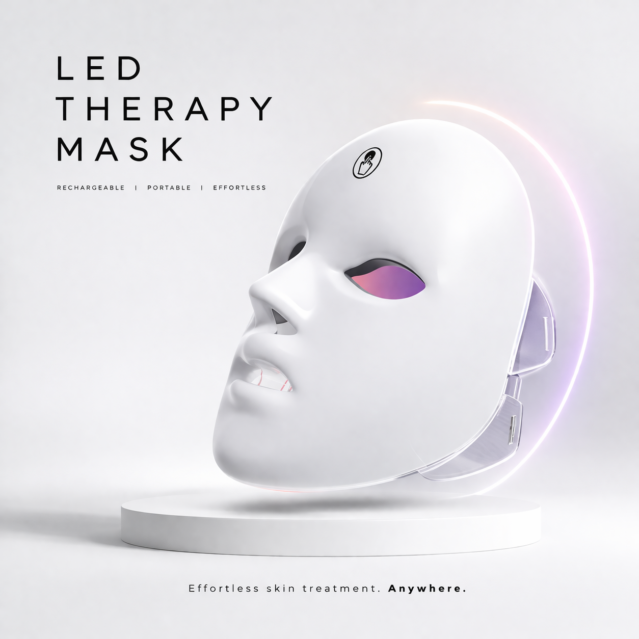 Clearova™ LumiMask – 7 Color LED Skin Therapy Mask